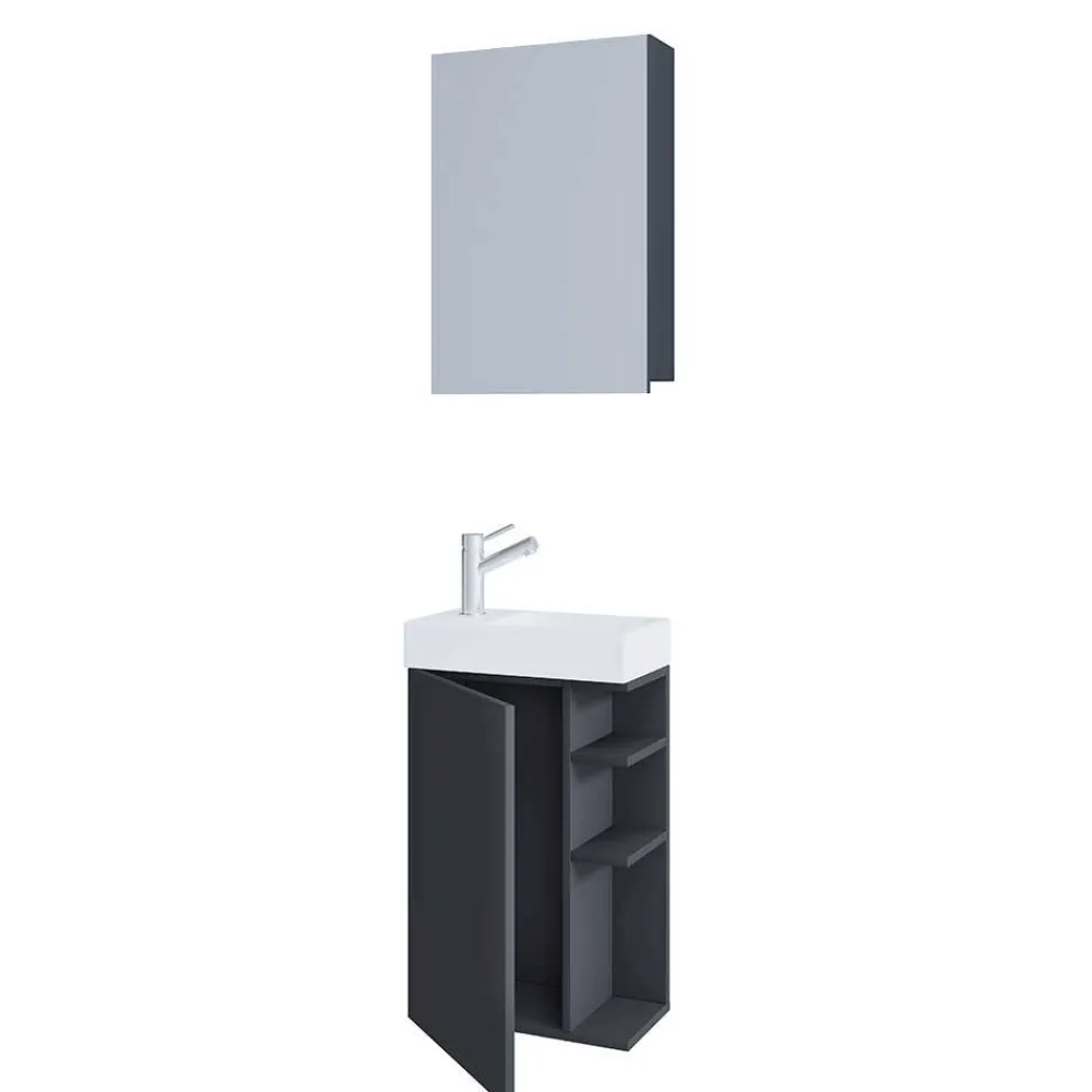 Waschplatz Set Gäste WC Dam Badmöbel Sets