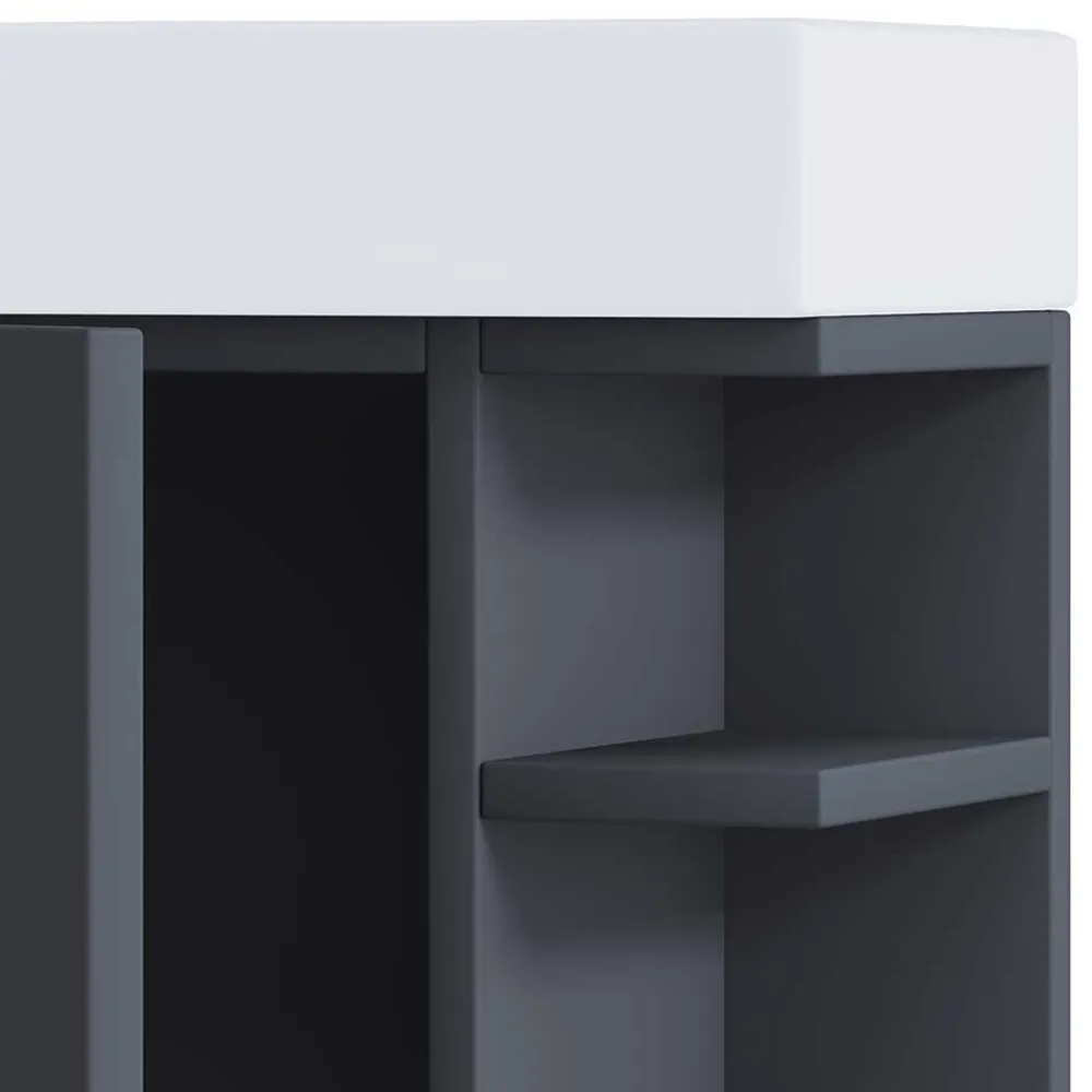 Waschplatz Set Gäste WC Dam Badmöbel Sets