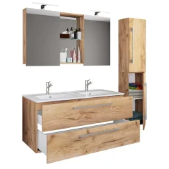 Outlet Waschplatz Set Lasina Badmöbel Sets