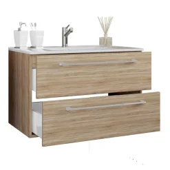 Discount Waschplatz Set mit Becken Estranon Badmöbel Sets