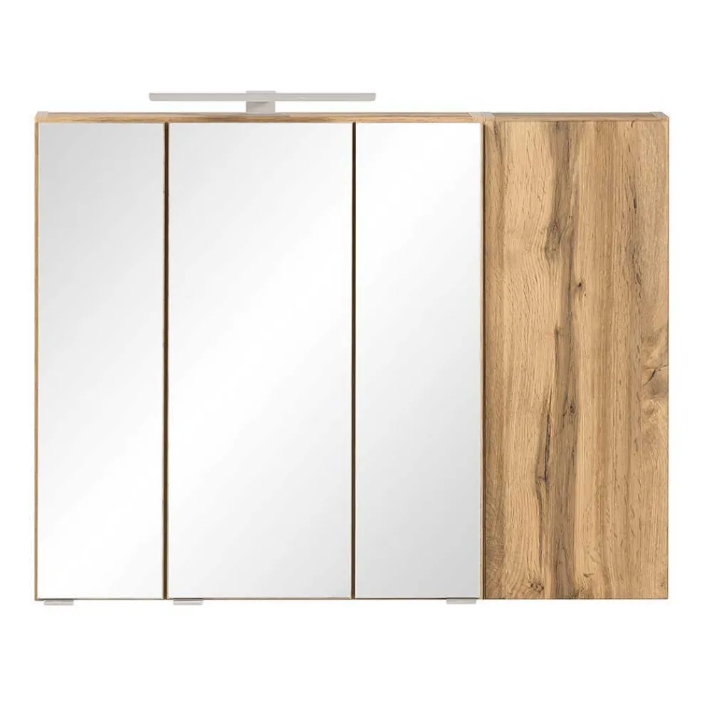 New Waschplatz Set mit LED Fregato Badmöbel Sets