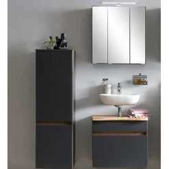 Outlet Waschplatz Set mit Spiegel Pegruan Badmöbel Sets