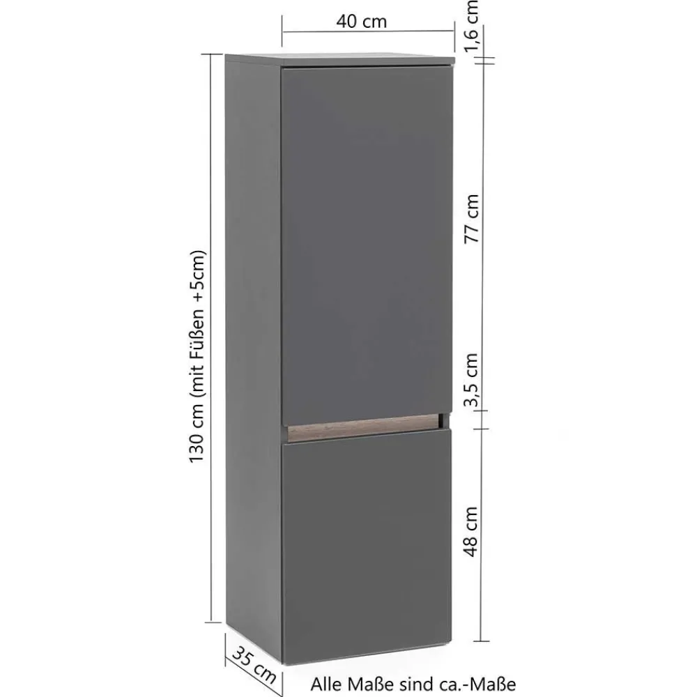 Outlet Waschplatz Set mit Spiegel Pegruan Badmöbel Sets