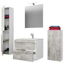 Sale Waschplatz Set modern Fabrizio Badmöbel Sets