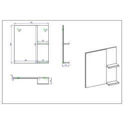 Hot Waschplatz Set Nushivon Badmöbel Sets