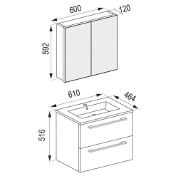 New Waschplatz Set Sonoma Eiche Estranon Badmöbel Sets