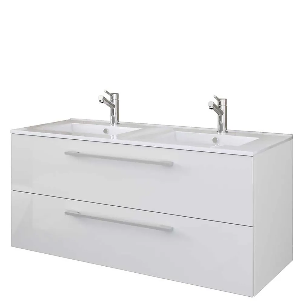 Waschplatz Set weiß 2 Personen Dango*Pharao24 Discount