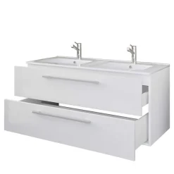 Waschplatz Set weiß 2 Personen Dango*Pharao24 Discount