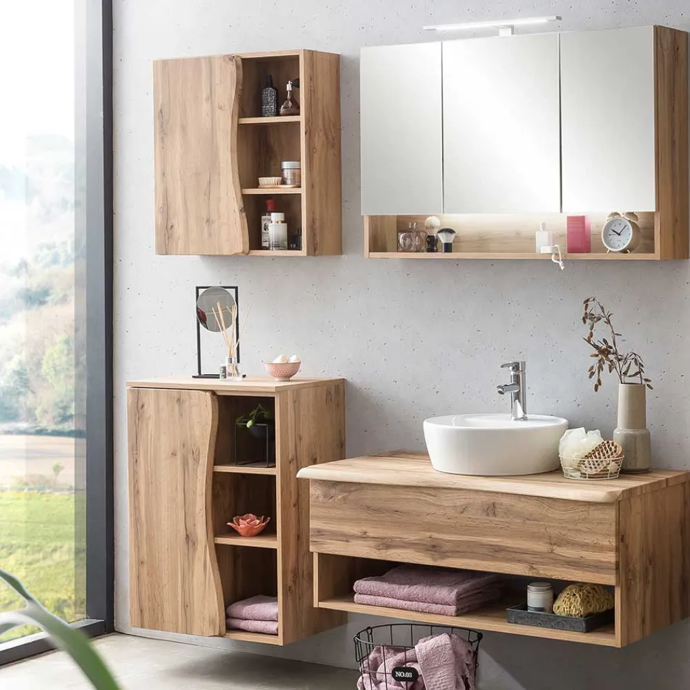 Outlet Waschraum Set Vressa Badmöbel Sets