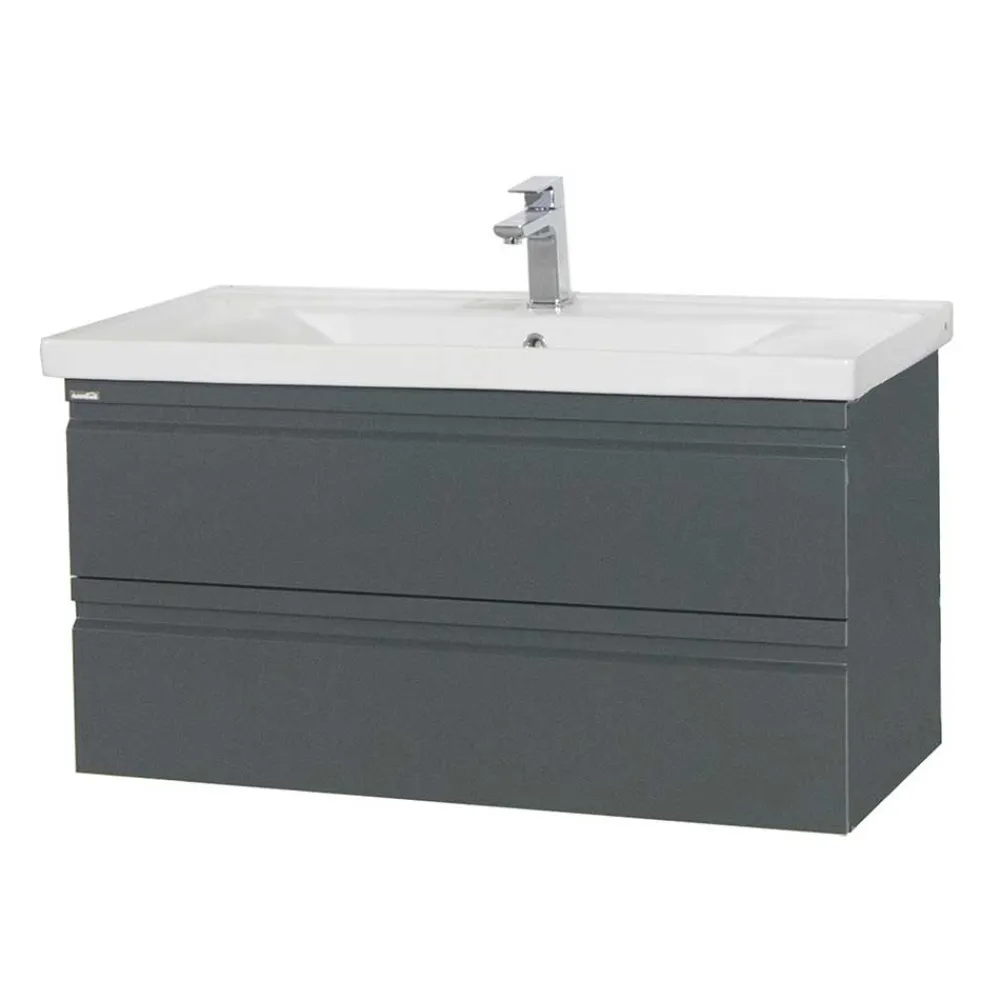 Outlet Waschschrank Fabolie Waschbeckenunterschränke|Bad Unterschränke