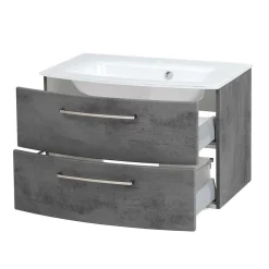 Best Waschtisch und Spiegelschrank Sastiza Badmöbel Sets