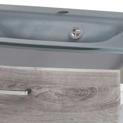 Discount Waschtisch und Spiegelschrank Isdrina Badmöbel Sets