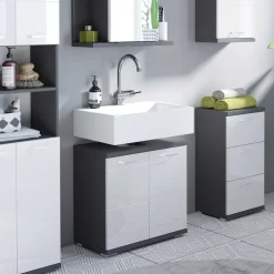 Online Waschtischschrank Viganno Badezimmerschränke|Waschbeckenunterschränke
