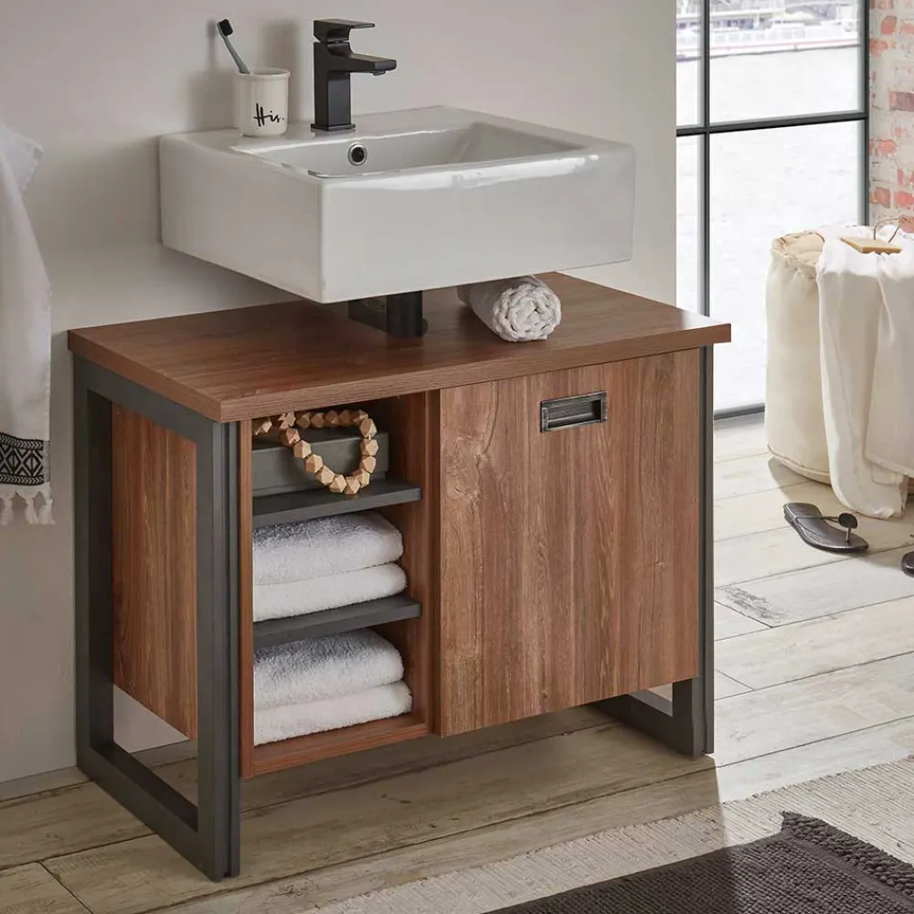 Outlet Waschtischunterbau Verjan Waschbeckenunterschränke