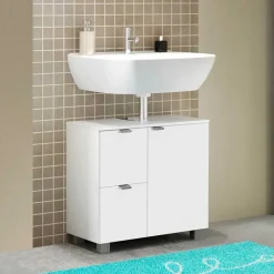 Outlet Waschtischunterschrank Graphit Waschbeckenunterschränke|Badezimmerschränke