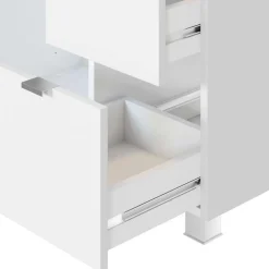 Outlet Waschtischunterschrank Graphit Waschbeckenunterschränke|Badezimmerschränke