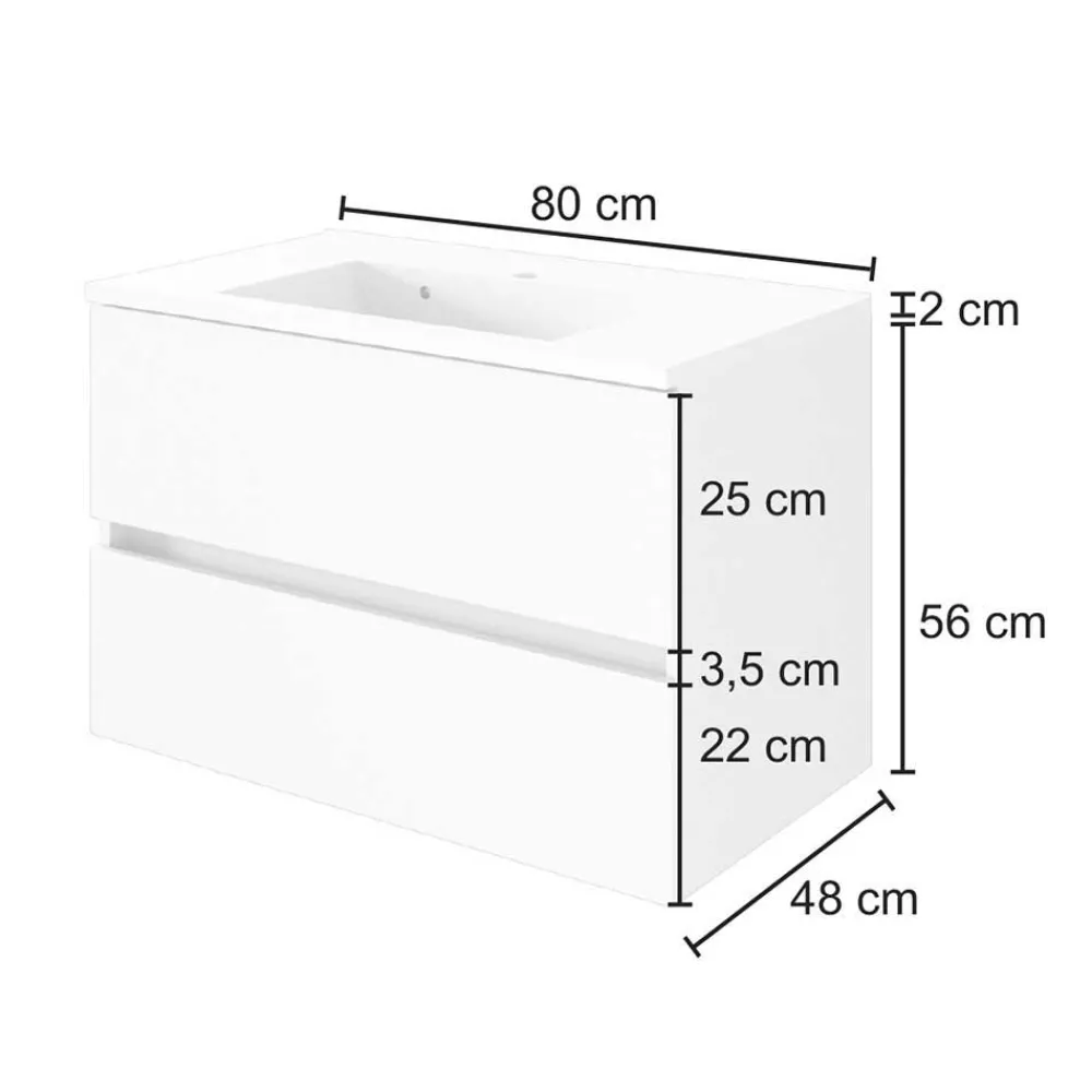 Sale Waschtischunterschrank Varison Waschbeckenunterschränke