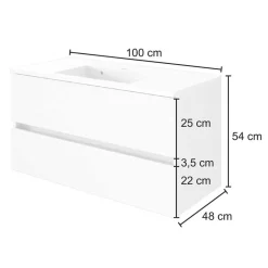 Sale Waschtischunterschrank Varison Waschbeckenunterschränke