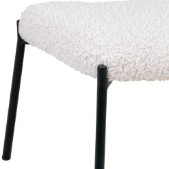 Outlet Webplüsch Hocker Greaty Sitzhocker