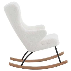 Webplüsch Schaukelsessel Fancey*Pharao24 Discount