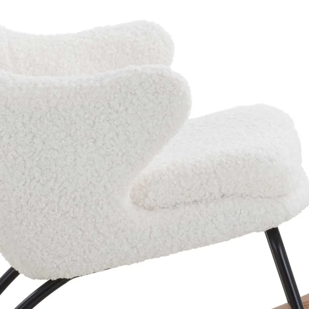 Webplüsch Schaukelsessel Fancey*Pharao24 Discount