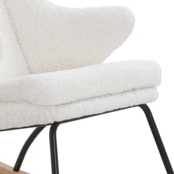 Webplüsch Schaukelsessel Fancey*Pharao24 Discount