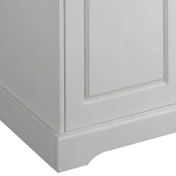 Weiße Dielen Kommode Xisin*Pharao24 New