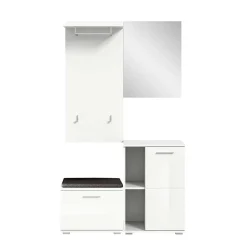 Best Weiße Dieleneinrichtung Ampiano Garderobensets