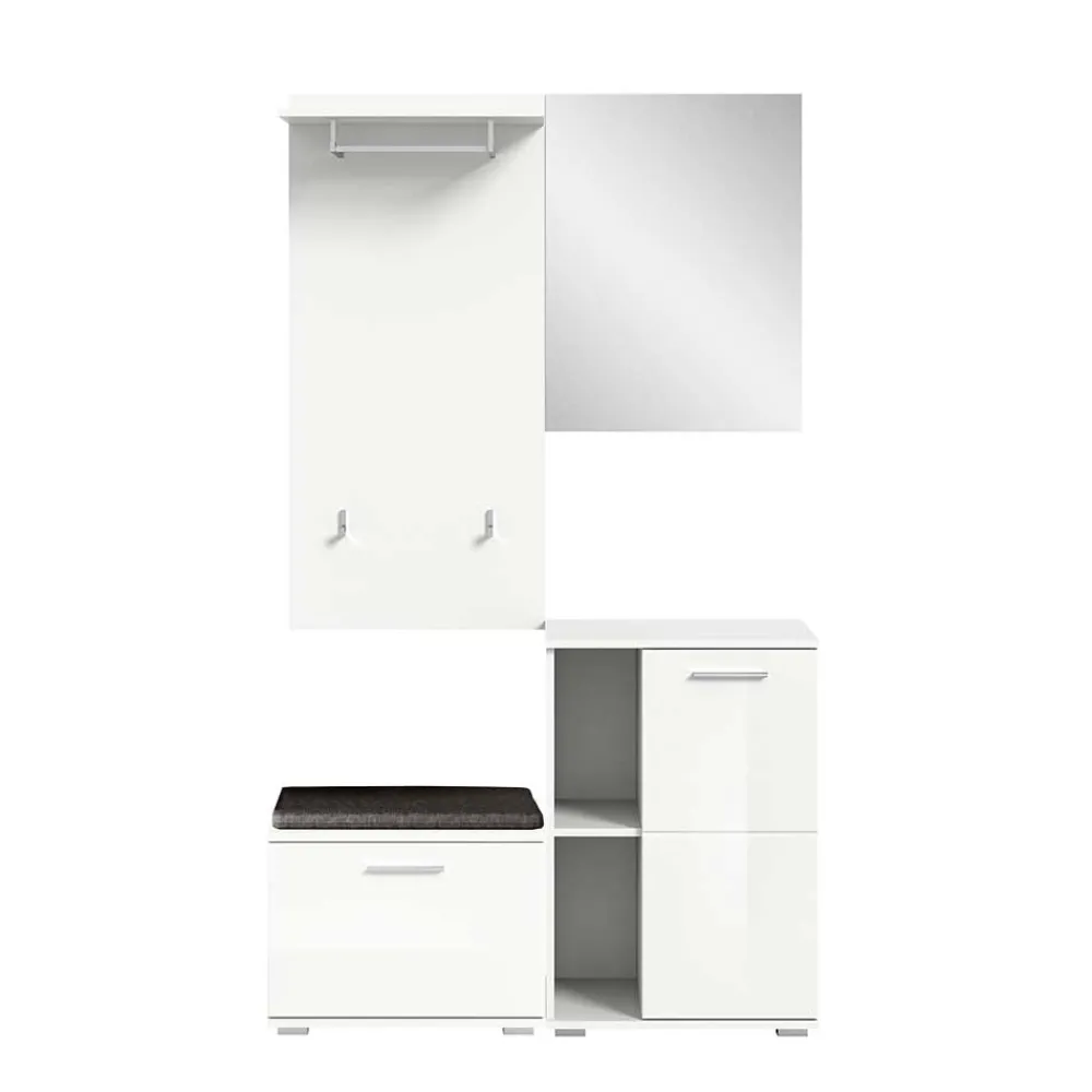 Best Weiße Dieleneinrichtung Ampiano Garderobensets