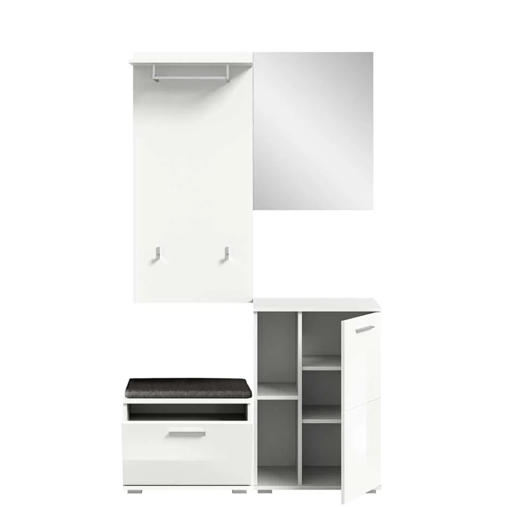 Best Weiße Dieleneinrichtung Ampiano Garderobensets