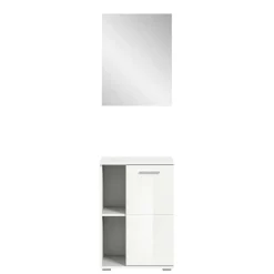 Online Weiße Flurmöbel Ampiano Garderobensets