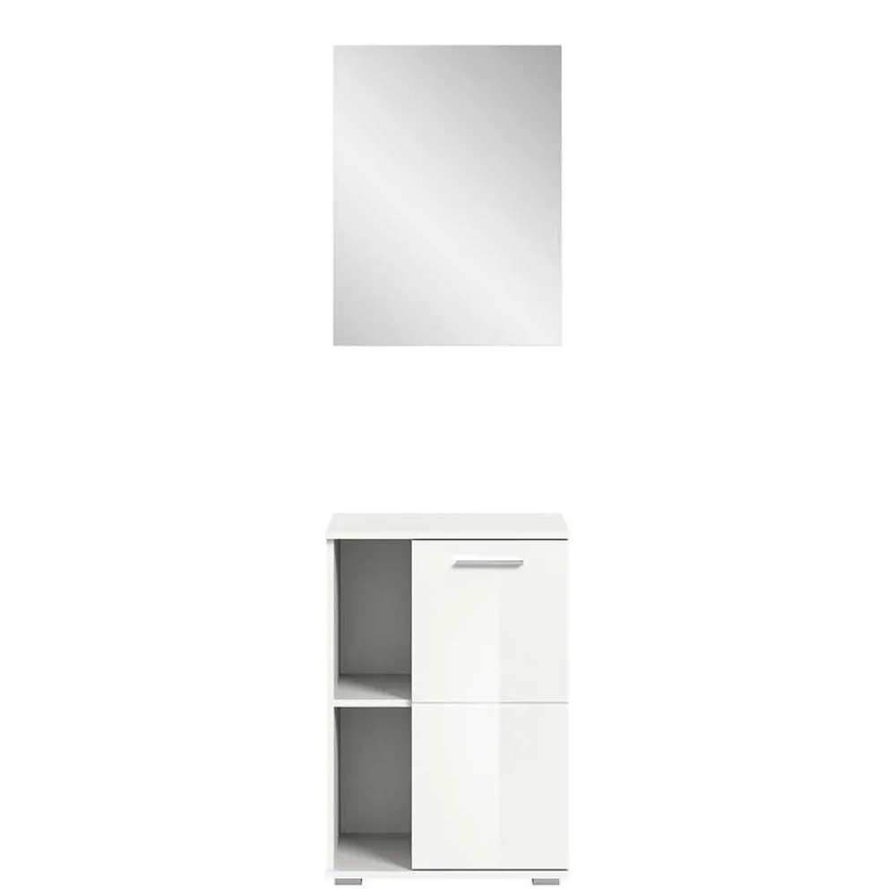 Online Weiße Flurmöbel Ampiano Garderobensets