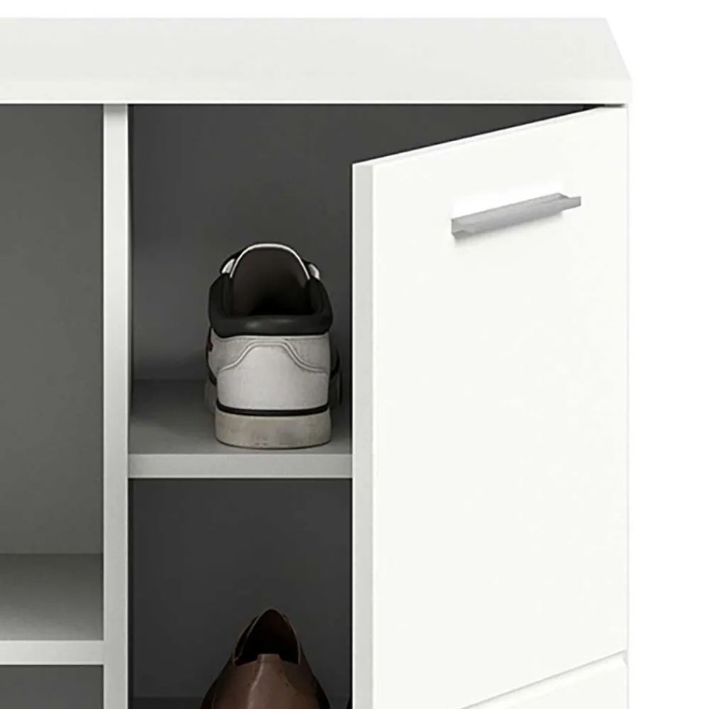 Online Weiße Flurmöbel Ampiano Garderobensets