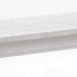 Clearance Weiße Massivholz Bank Kalimba Küchenbank|Holzbänke