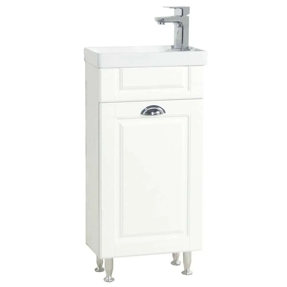 New Weiße Waschtischkonsole Exmadura Waschbeckenunterschränke|Bad Unterschränke