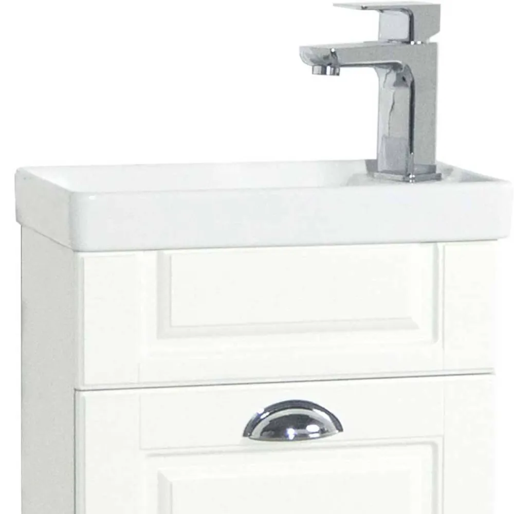 New Weiße Waschtischkonsole Exmadura Waschbeckenunterschränke|Bad Unterschränke