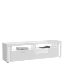 Best Weiße Wohnzimmer Anbauwand Countrys Moderne Wohnwände|Hochglanz Wohnwände