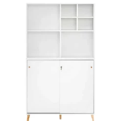 Weißer Aktenordnerschrank Palencial*Pharao24 Sale