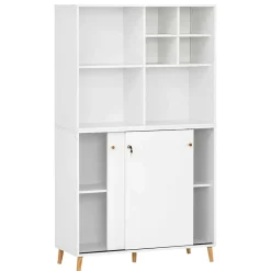 Weißer Aktenordnerschrank Palencial*Pharao24 Sale