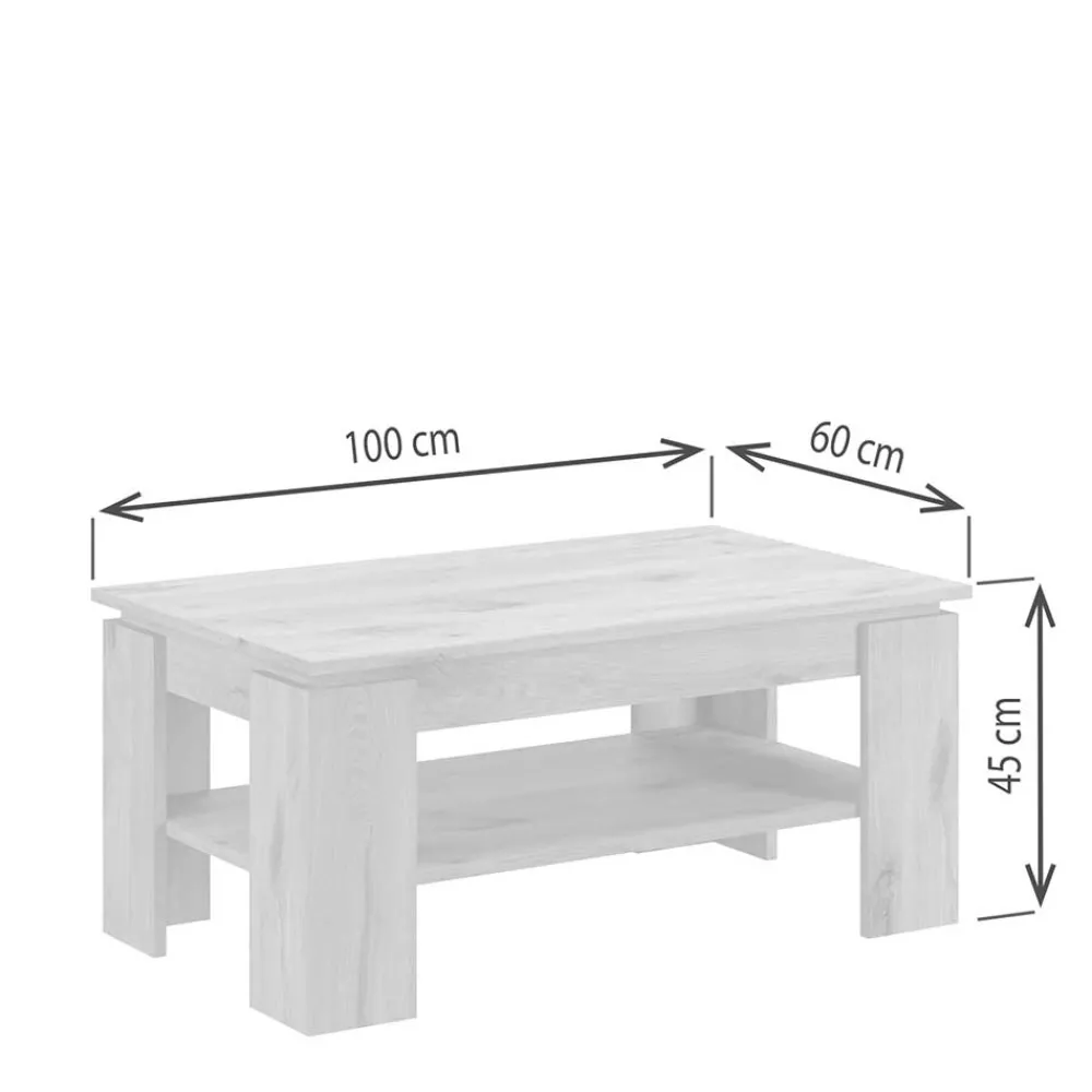 Weißer Couchtisch Sanduro*Pharao24 Sale
