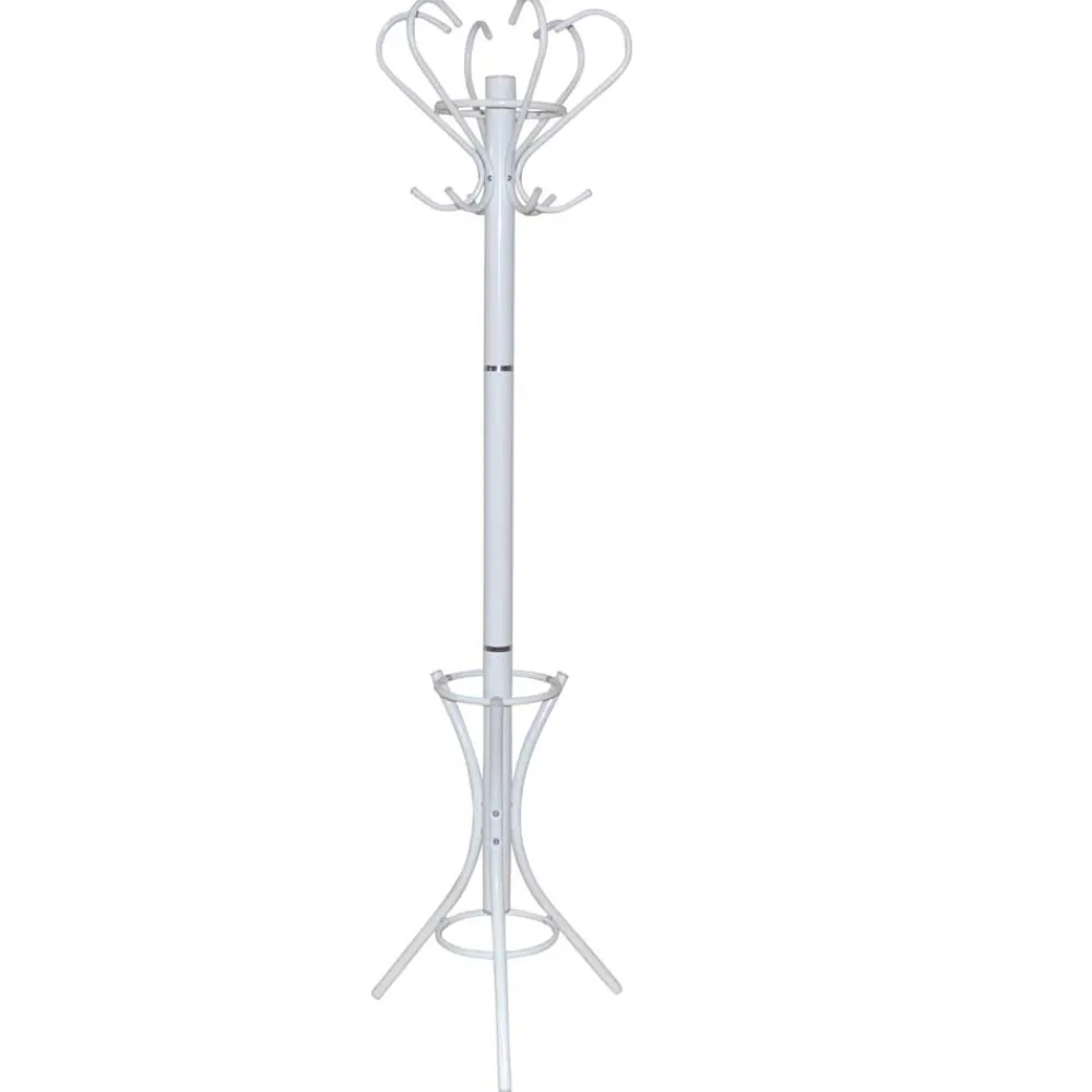 Weißer Garderobenständer Xenata*Pharao24