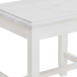 Discount Weißer Holzhocker Mures Hocker|Sitzhocker