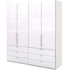 Weißer Kleiderschrank Grinzia*Pharao24 Sale