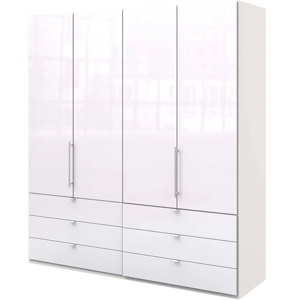 Weißer Kleiderschrank Grinzia*Pharao24 Sale