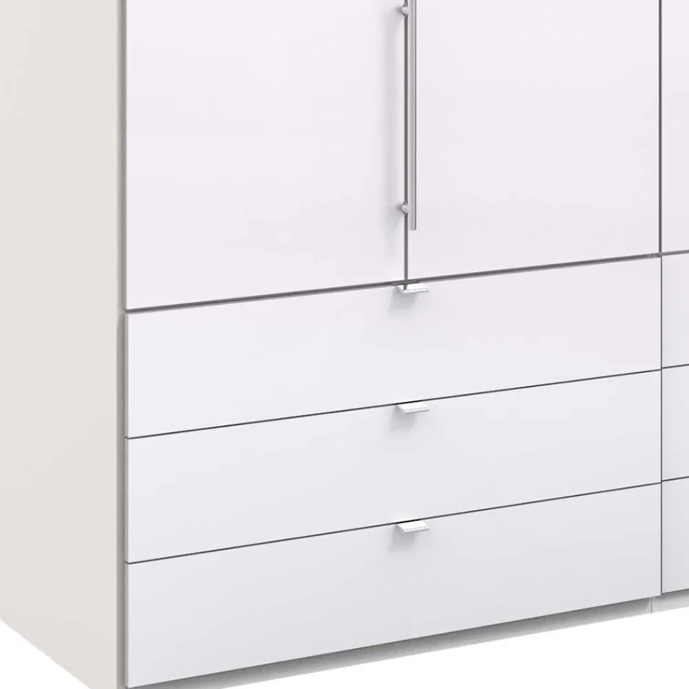 Weißer Kleiderschrank Grinzia*Pharao24 Sale