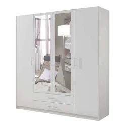 Weißer Kleiderschrank Lyra*Pharao24 Online