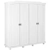 Weißer Kleiderschrank Pasterra*Pharao24 Best