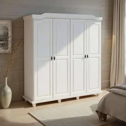 Weißer Kleiderschrank Pasterra*Pharao24 Best