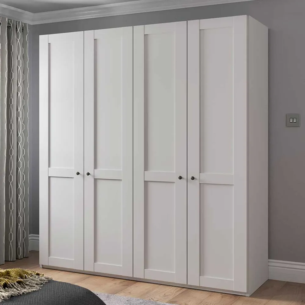 Weißer Schlafzimmerschrank Tudana*Pharao24 Discount