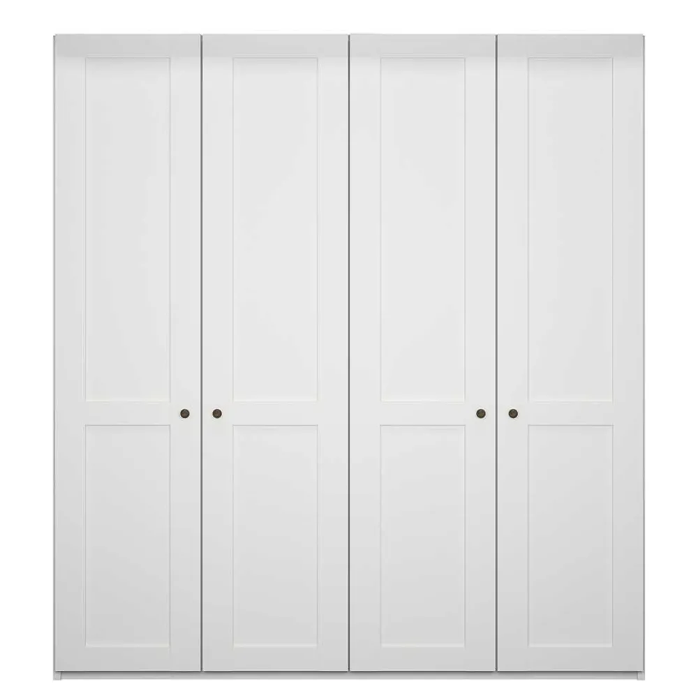 Weißer Schlafzimmerschrank Tudana*Pharao24 Discount